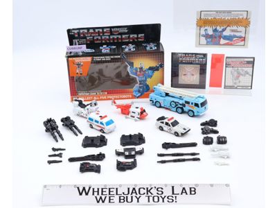 Defensor 100% Complete W/HOT SPOT BOX 1986 Vintage G1 Transformers