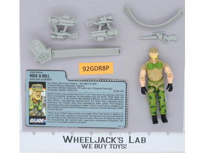 Rock & Roll V2 100% Complete G.I. Joe 1989 Hasbro Vintage Action Figure
