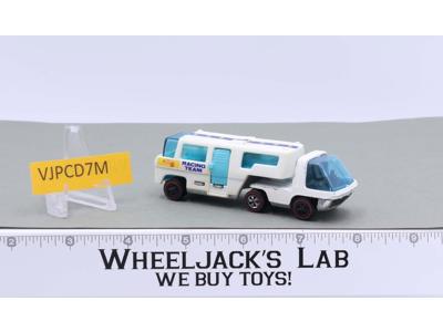 The Heavyweights Team Trailer White Enamel 1971 Hot Wheels Mattel Vintage RL