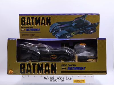 Radio Controlled Batmobile DC Comics Batman 1989 Toy Biz Vehicle NEW SEALED