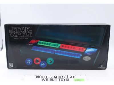 LED Light-Up Poker Chip Set Star Wars 30th Anniv. 2007 Cartamundi NEW