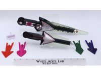 Time Force Chrono Saber Power Rangers 2000 Bandai w/ 4 Tips