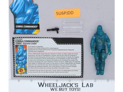 Cobra Commander v23 100% Complete 2005 G.I. Joe Hasbro Action Figure