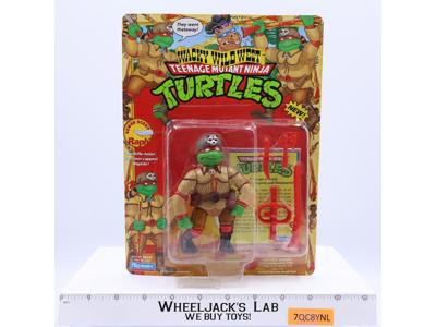 Sewer Scout Raph Teenage Mutant Ninja Turtle Wacky Wild West TMNT Playmates MOSC