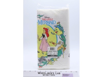 Party Tablecloth The Little Mermaid Disney Party Supplies 96x54 Vintage NEW