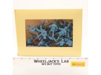 Set of 23 Union Infantry Men Light Blue Toy Soldiers Blue Plastic 54mm NEW
