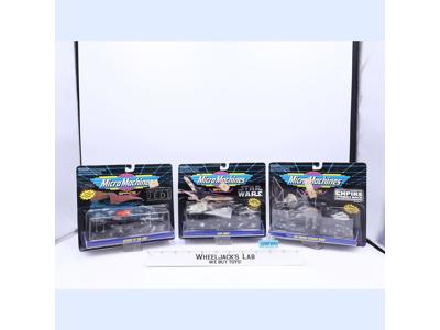 Star Wars Micro Machines Set of 3 Micro Machines Galoob MOSC NEW