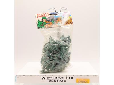 Attack Force Plastic Green Toy Soldiers Unbranded Made in China NEW SEALED