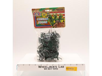 Victory Force 40Pc Combat Squad 1987 Imperial Toy Soldiers NEW SEALED