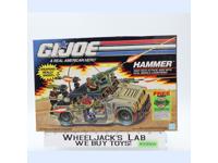 Hammer Humvee GI Joe 1990 Hasbro Action Figure Vehicle NEW SEALED