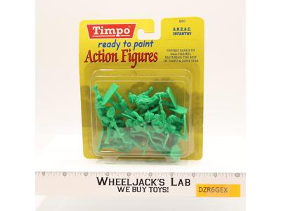 #43517 ANZAC Infantry Ready to Paint 54mm Action Figures Timpo NEW SEALED