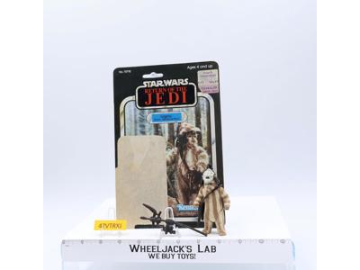 Logray Ewok 100% Complete 65 Back-B Star Wars ROTJ 1983 Kenner Figure NO REPRO