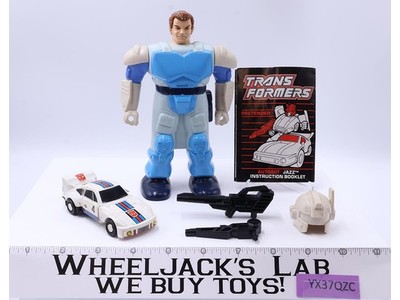 Jazz Pretender 100% Complete 1989 Vintage G1 Transformers Action Figure