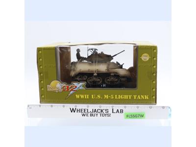 M-5 Stuart Light Die-Cast 1/32 Scale WWII U.S. Tank Ultimate Soldier NEW SEALED