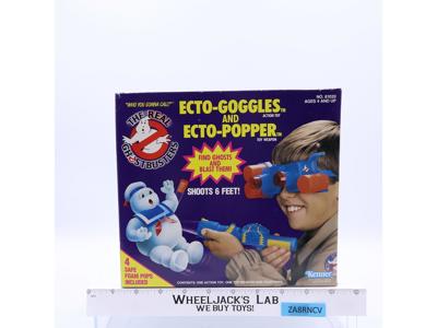 Ecto-Goggles & Ecto-Popper The Real Ghostbusters 1986 Kenner Vintage NEW SEALED
