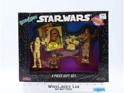 Bend-Ems Action Figure 4 Piece Gift Set Limited Edition Star Wars JusToys MIB
