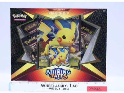 Pikachu V Box Shining Fates Collection 2021 Pokémon NEW SEALED