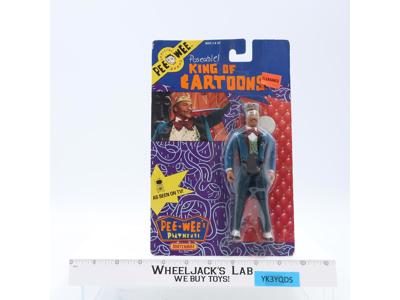 King of Cartoons Pee-Wee's Playhouse 1988 Matchbox Action Figure NEW SEALED