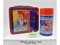 America's Heroes Remembering 9-11 Metal Lunchbox W/Thermos Fire Patrol