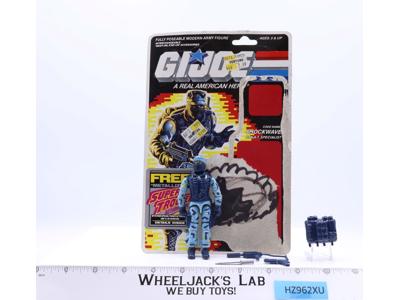 Shockwave S.W.A.T. V1 100% Complete W/Cardback 1988 GI Joe ARAH Vintage Figure