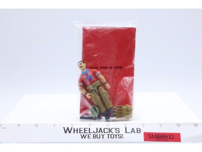 Bazooka Mail Away GI Joe 1989 Hasbro Action Figure NEW SEALED Baggie