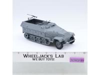 Gray German Sd.kfz Halftrack Tank WWII Plastic Toy Soldiers CTS 7" Long