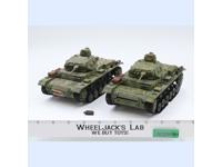 Set of 2 Panzer III WWII German Tanks 1/32 Ultimate Soldier 21st Century Toys