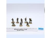 Lot of 8 American Germans WWII 1/32 Scale 21st Century Toys Soldiers