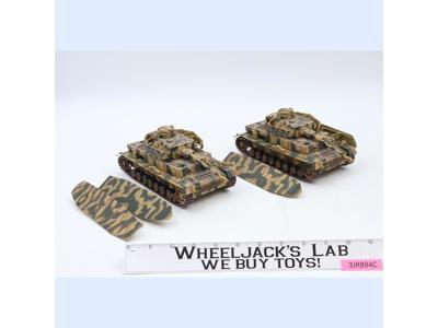 Set of 2 Panther IV Tanks WWII German Tank Ultimate Soldier 21st Century Toys