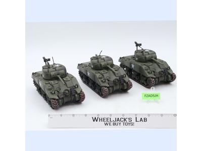 Lot of 3 M4 Sherman Tank WWIII U.S. Tank Ultimate Soldier 1:32 Model Kits