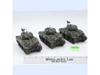 Lot of 3 M4 Sherman Tank WWIII U.S. Tank Ultimate Soldier 1:32 Model Kits