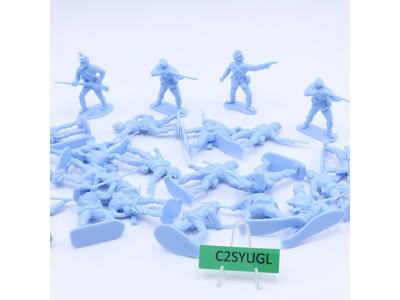 Lot of 32 Blue Civil War Infantrymen 1/32 Scale CTS Toy Soldiers Figures NEW