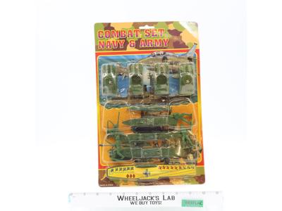 #843 Navy & Army Combat Set Unbranded Made in China Toy Soldiers NEW SEALED