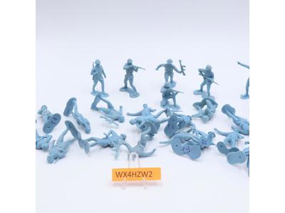 Lot of 36 Blue French Infantrymen WWII 1/32 Scale CTS Toy Soldiers Figures