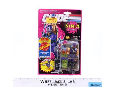 Dice GI Joe Ninja Force 1992 Hasbro Vintage Action Figure NEW MOSC SEALED
