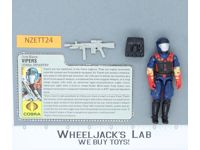 Vipers V1 100% Complete G.I. Joe 1986 Hasbro Vintage Action Figure