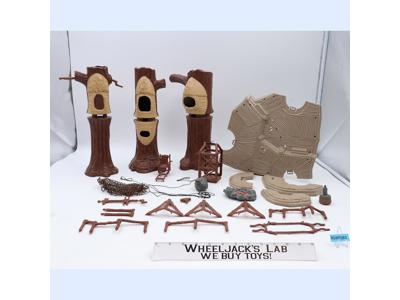 Endor Ewok Village 100% Complete Star Wars ROTJ 1983 Kenner Vintage Playset