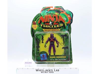 Rank Warrior Teenage Mutant Ninja Turtles TMNT Next Mutation 1997 Playmates MOSC