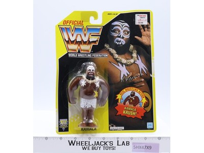 Kamala Krush WWF Wrestling 1993 Hasbro Vintage Action Figure NEW MOSC SEALED