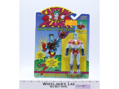 Captain Planet Color Change Captain Planet 1991 Tiger Toys NEW MOSC SEALED