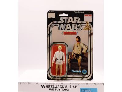 Luke Skywalker Farmboy 12 Back-C Star Wars 1977 Kenner Figure NEW MOSC SEALED