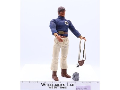 Big Jim Commander PACK W/ Karate Chop Arm WORKING Mattel 1971 Vintage Figure