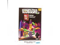 Book W/Indexx Rocket Base Computer Warriors 1989 Mattel Action Figure NEW SEALED