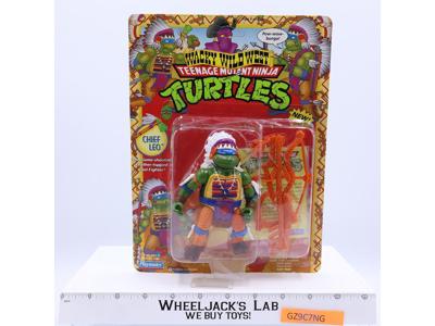 Chief Leo Teenage Mutant Ninja Turtles TMNT 1992 Playmates NEW MOSC SEALED