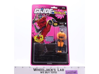 Slice Ninja Force GI Joe 1992 Hasbro Action Figure NEW MOSC SEALED
