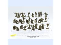 Lot of 32 Green Russian Infantrymen 1/32 Scale TSSD Toy Soldiers Figures Men