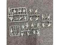 Lot of Gray WWII Infantrymen 54mm Plastic Toy Soldiers CTS NEW