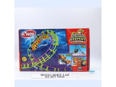 Screamin' Serpent Motorized Roller Coaster NEW SEALED 2002 K'Nex Playset