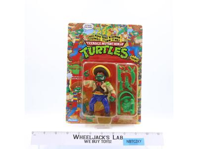 Bandito Bashin' Mike Teenage Mutant Ninja Turtles TMNT 1992 Playmates NEW MOSC