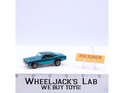 Custom Barracuda Aqua Teal 1967 Hot Wheels Mattel Vintage Redline RL